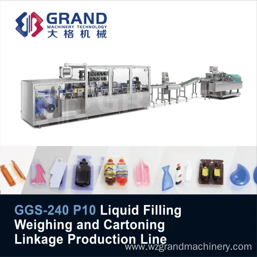 Ampoule Liquid Forming Filling Sealing Ggs-240 P10